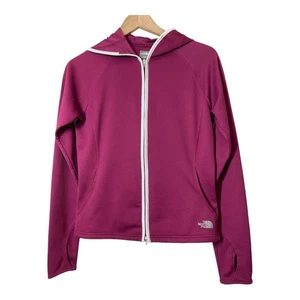 The North Face Thermo Knit Full Zip Jacket Medium Purple Hooded Flight Series - Bild 1 von 5