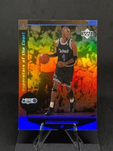 Anfernee Hardaway 1998-99 Upper Deck Ovation Superstars of the Court #C17 Magic - Bild 1 von 2
