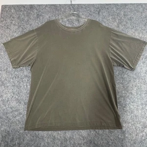 Elwood Mens T Shirt Organic Cotton XL Short Sleeve Beige Core - Picture 1 of 10