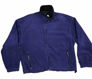 Alexander Julian Colours Herren Vintage 90’s Navy Full Zip Fleece Sweater Jacke - Bild 1 von 8