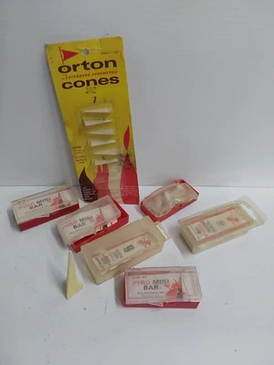 8pc Lot Pyrometric Cones Uncounted. Random Sizes And Quantities (Some Damage) - Image 1 of 4