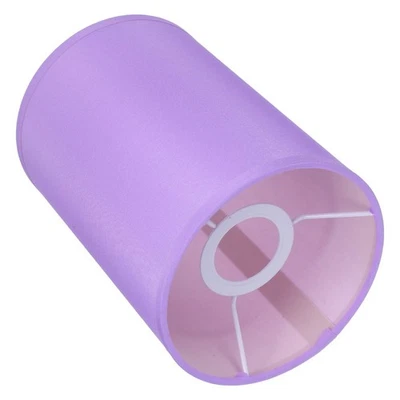  Drum Lamp Shade: 5.5x5.5x8" Cloth Cylinder Lampshade for Table & Floor Lamps - Image 1 of 4