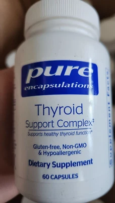 Complejo Soporte Tiroideo Pure Encapsulations - 60 Cápsulas - CADUCIDAD: 2026 Foto 1 de 3