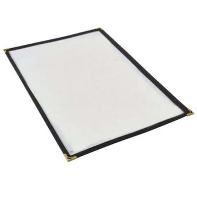 BarBits American Style A4 Menu Cover - 1 Page 2 Sides Facing Heavy Duty Display