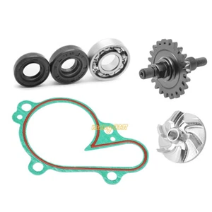 Kit de reconstrucción de bomba de agua para Yamaha YZ125 eje impulsor engranaje sello junta de cojinete de engranajes - Imagen 1 de 11