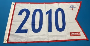 Philadelphia Phillies 2010 NL East Champions Pennant Flag Citizens Bank Park SGA - Picture 1 of 4
