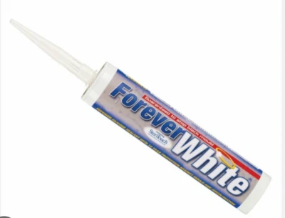 Everbuild Forever CLEAR WHITE IVORY GREY Superior Anti-Mould Silicone Sealant