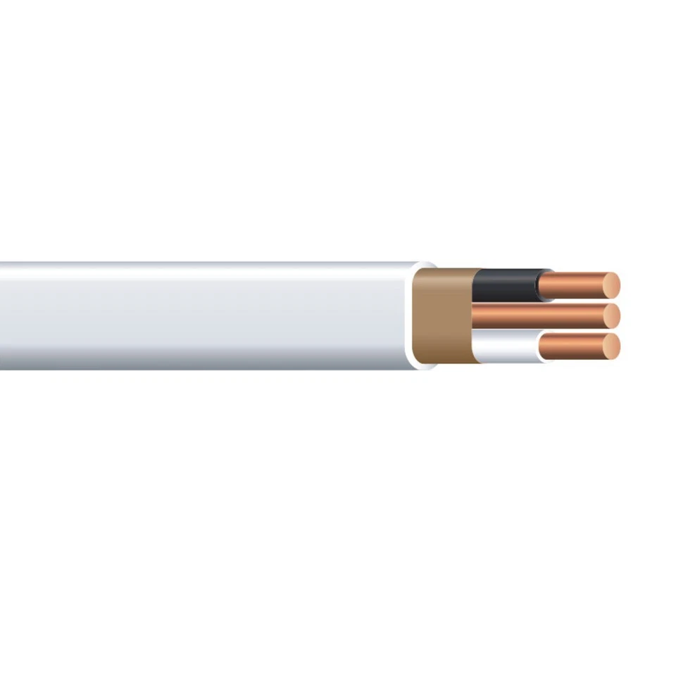 14/2 NM-B Wire With Ground Non-Metallic Sheathed Cable White (15 Amp) 600V - Image 1 of 1