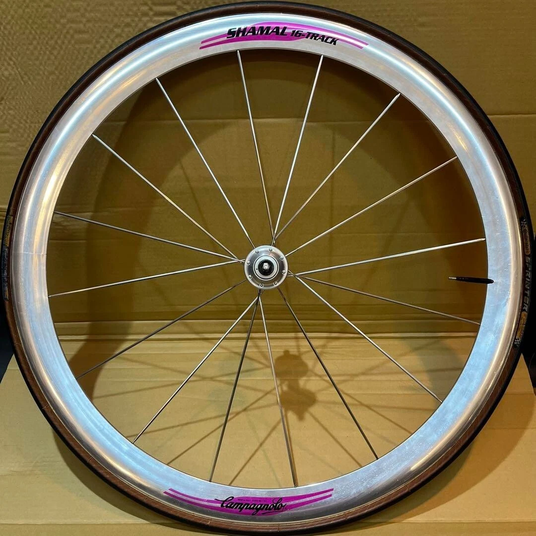 【レア】campagnolo SHAMAL TRACK ピスト ホイール レア】campagnolo SHAMAL TRACK ピスト ホイール レア】campagnolo