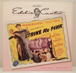 Strike Me PINK 1936 Eddie CANTOR Goldwyn Girls Digital Restored Rare LaserDisc - Picture 1 of 2
