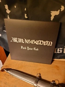 Armaggedon Fuck Your God 7" vinyl box set Aktion T4 Elitism Absurd Goatmoon - Picture 1 of 2