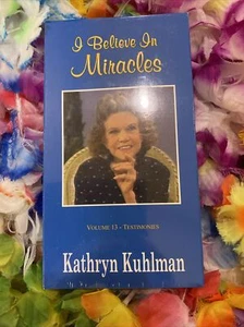 🙏I BELIEVE IN MIRACLES🙏VOL. 13🙏TESTIMONIES 🙏KATHRYN KUHLMAN🙏VHS - Bild 1 von 2