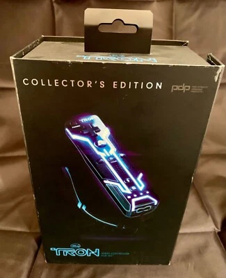 NEW Tron BLUE Collectors Edition WII Controller Wireless #3996 Disney - Image 1 of 4