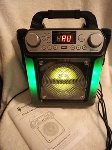 Singing Machine Groove Mini Bluetooth Karaoke Anlage SML654BK dreisprachig manuell - Bild 1 von 24