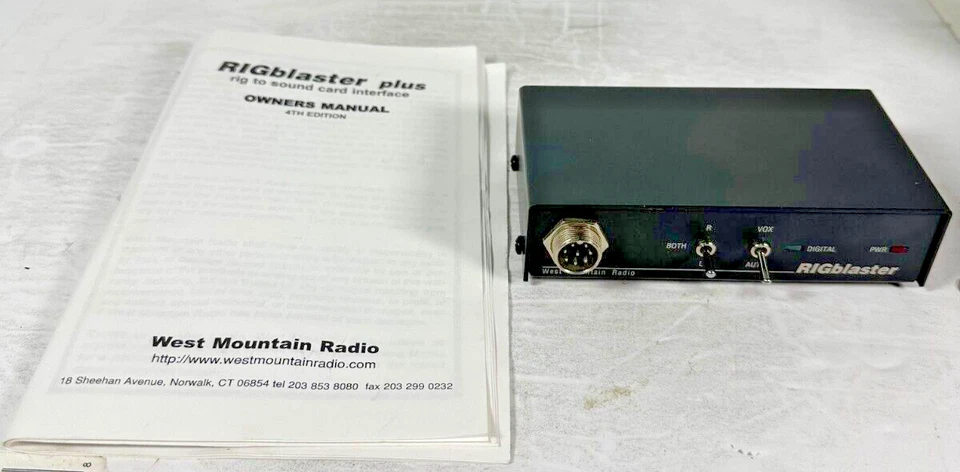 RIGblaster plus : Rig to soundcard interface plus copy of Manual - Image 1 of 2