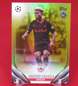 Amankwah Forson GOLD RC /50 Rookie 2023-24 Topps UEFA Club Competition - Picture 1 of 2