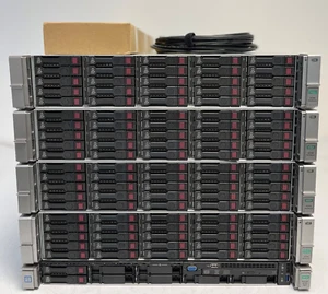 HPE DL360 Gen9 | 82TB DAS Usable Storage with 900GB 10K SAS Hard Drives RAID-60 - Picture 1 of 2