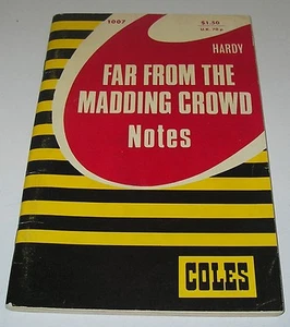 Hardy/Far From The Madding Crowd Coles Notes I007 L Baker - Picture 1 of 3