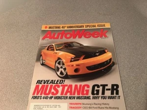 Mustang 40th Anniversary Special Issue - Autoweek Magazine - Picture 1 of 4