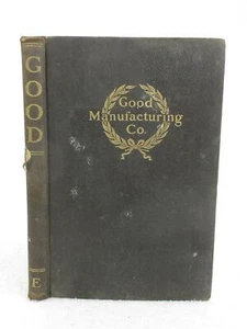 GOOD MANUFACTURING COMPANY, NY Catalogue "E" Brass & Rubber Plumbing Goods 1911 - Picture 1 of 12