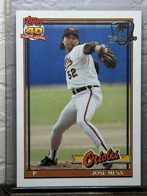 1991 Topps Operation Desert Shield #512 Jose Mesa Baltimore Orioles casi nuevo Foto 1 de 2