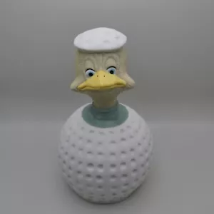Vintage 1989 Enesco Eggbert Music Box Figural Birdie Golf Ball Bird Tea for Two - Picture 1 of 11