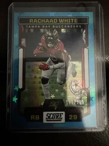 2023 Score - Blue Foil Stars #64 Rachaad White /299 Buccaneers - Picture 1 of 3