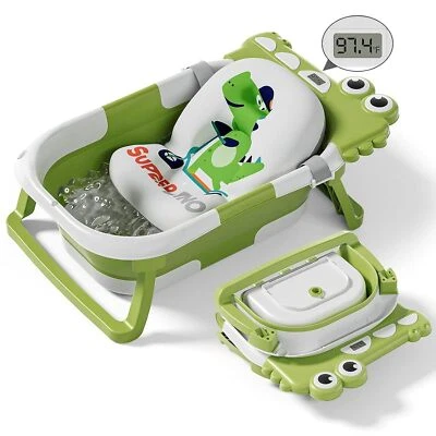 Bañera Para Bebe Recien Nacido Tina Ducha Plegable Infantil Facil Almacenamiento Foto 1 de 4