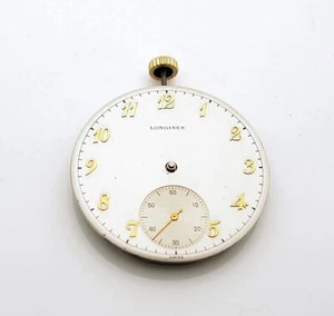 Longines Cal. 17L Handaufzug Taschenuhrwerk - Bild 1 von 3