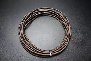 8 STÄRKE AWG DRAHT 50 FUSS SCHWARZ KABEL STROM KFZ LITZE PRIMÄRBATTERIE PS - Bild 1 von 8