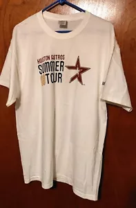 Houston Astros Vintage Logo T-Shirt Gr. XL Summer Of 2008 Tour Shirt B21 - Bild 1 von 2