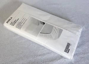 Ikea DVALA 15505 Twin Fitted Sheet - 152 Thread Count 103.572.40 White NEW - Picture 1 of 6