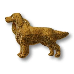 Irish Setter Pin - 24K Gold Plated - Picture 1 of 2