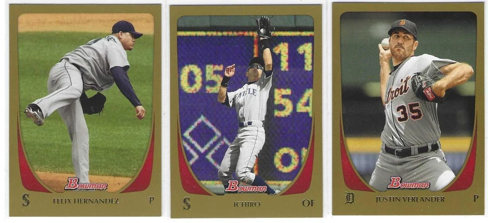 2011 Bowman Baseball *GOLD Parallel* cards - Finish Your Set ! - Image 1 of 1