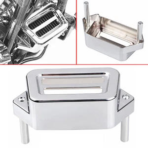 Chrome Voltage Regulator Cover For Harley Road King Glide EFI FLHRI Custom FLHRS - Picture 1 of 13