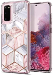 SPIGEN CYRILL CECILE Schutzhülle Back Case Samsung Galaxy S20+ 5G Rosa Marm - Bild 1 von 5