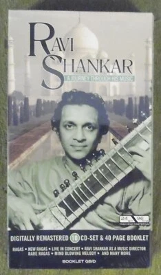 10 CD Set & 40 Page Booklet , Ravi Shankar , A Journey Through His Music , OVP - Bild 1 von 4