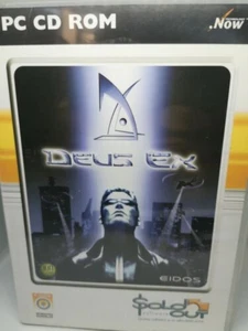 Deus Ex ~ PC CD-ROM Game (PC N/A) Video Game FREE SHIPPING - Picture 1 of 1