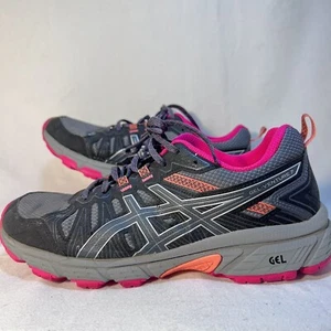 ASICS Gel Venture 7 Womens Running Shoes 1012A 476 Carrier Grey/Silver Size 9.5 - Picture 1 of 6