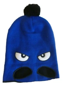 New Boy's Black Valaclava Face Mask for Halloween or Winter 4-10 Years - Picture 1 of 1