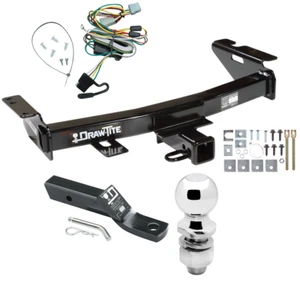 Trailer Hitch For 97-05 Venture Silhouette TransSport Montana Wiring & 2" Ball - Picture 1 of 9