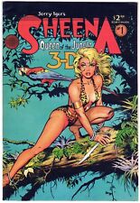 Vintage SHEENA Queen of the Jungle 3-D #1 (1985) Dave STEVENS VF 8.0