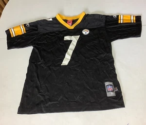 Reebok Pittsburgh Steelers Ben Roethlisberger #7 Jugend Trikot Gr. XL 18-20 schwarz - Bild 1 von 8