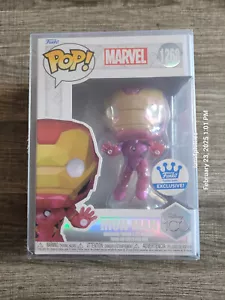 🔥 Funko Pop! Marvel Iron Man #1268 *DISNEY 100 FUNKO EXCLUSIVE* mit Protector 🔥 - Bild 1 von 5