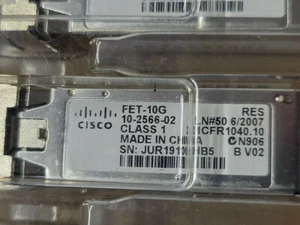 Cisco FET-10G 10-2566-02 10GB Fabric Extender SFP+ Optical Transceiver Module - Picture 1 of 2