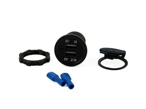 PMC's Universal Golf Cart 12 Volt Dual USB Charger Port - Picture 1 of 2