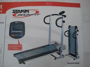 Stamm bodyfit Laufband "Walk ONE":Lauffläche ca.129x33cm.Magnetgebremstes System - Bild 1 von 12