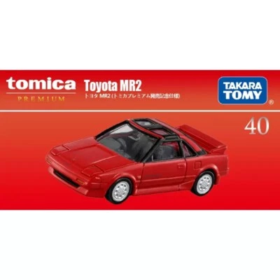 Takara Tomy Tomica Premium TP40 Toyota MR2 Red Limited Edition Diecast Toy Car - Image 1 of 4