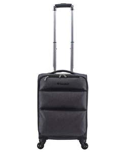 Bordgepäck Reisekoffer 55 cm Leichter Stoff Trolley Saxoline 35 Li Grau Bowatex - Bild 1 von 5