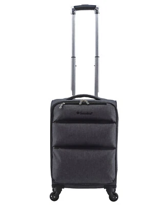 Bordgepäck Reisekoffer 55 cm Leichter Stoff Trolley Saxoline 35 Li Grau Bowatex - Bild 1 von 4